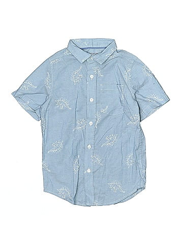 Cat & Jack Short Sleeve Button-Down Shirt (view 1)