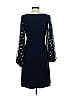 Eliza J Blue Cocktail Dress Size 4 - photo 2