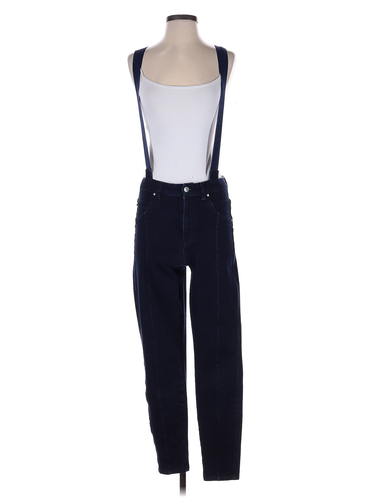 Guess Blue Overalls Size 28 waist
