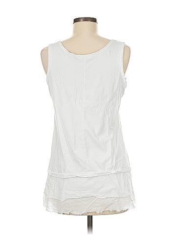 MADE IN ITALY Sleeveless Blouse (view 2)