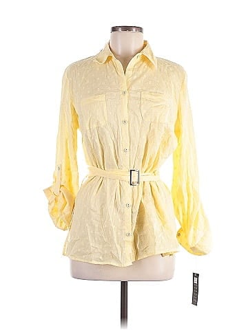 Carole Little 3/4 Sleeve Button-Down Shirt (view 1)
