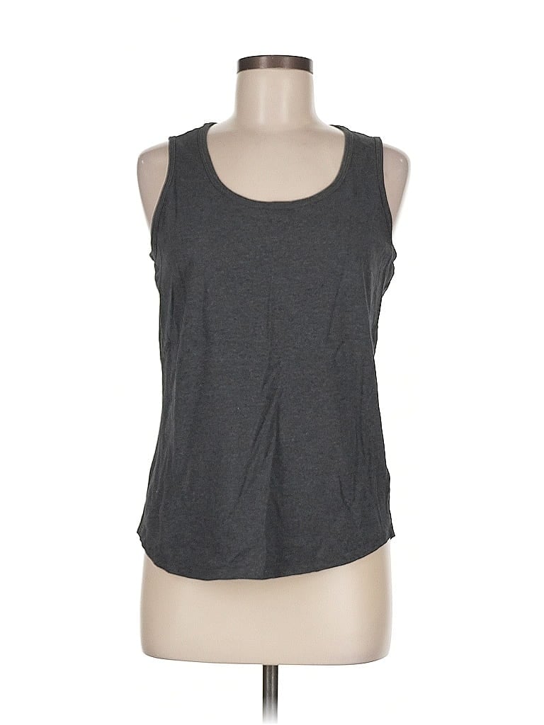 Pre-owned Amazon Essentials Sleeveless T-shirt In Gray