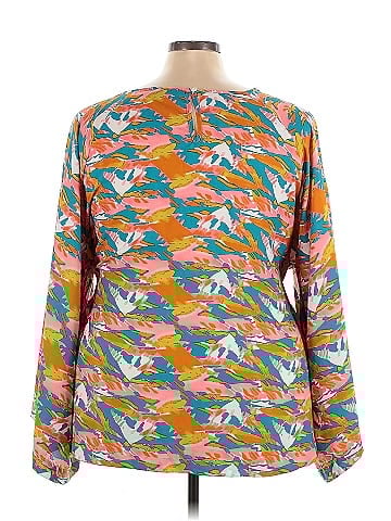 Ashley Stewart Long Sleeve Blouse (view 2)