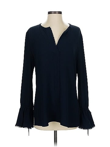 Derek Lam 10 Crosby Long Sleeve Silk Top (view 1)