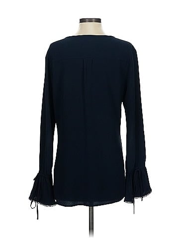 Derek Lam 10 Crosby Long Sleeve Silk Top (view 2)