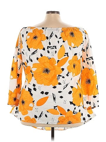 Ashley Stewart 3/4 Sleeve Blouse (view 2)