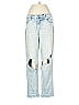 STUDIO BLUE Hearts Blue Jeans Size 28 waist - photo 1