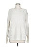 Zenana 100% Acrylic Ivory Pullover Sweater Size L - photo 1