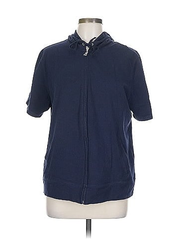 Karen Scott Sport Zip Up Hoodie (view 1)