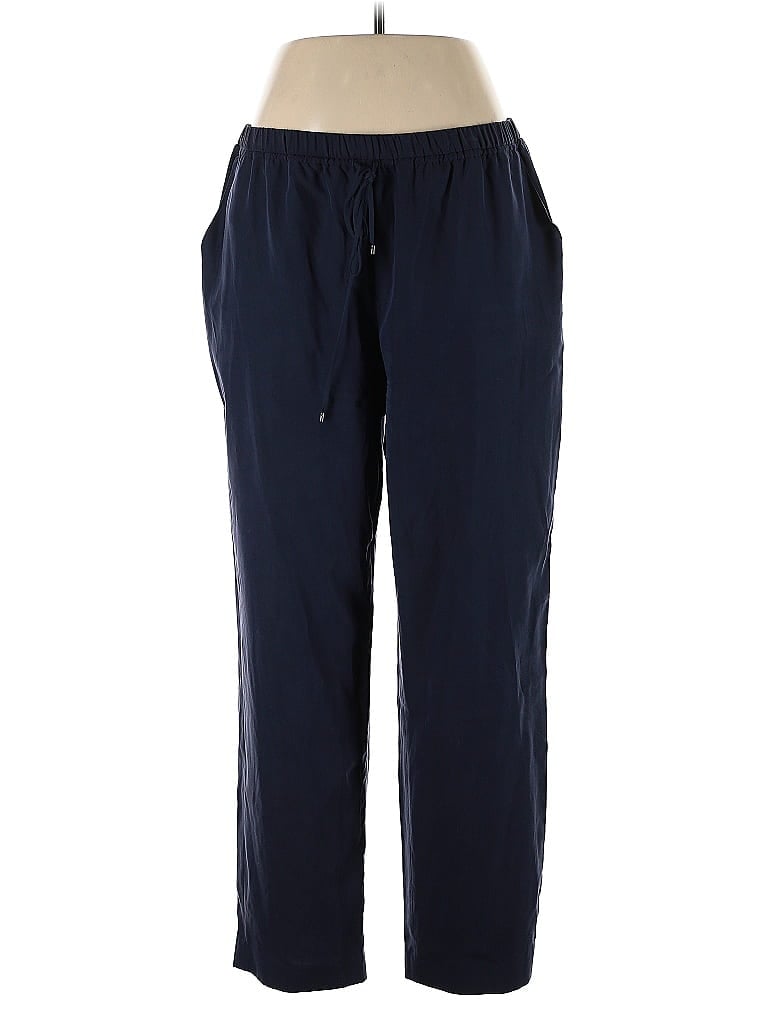 Pre-owned Tahari Casual Pants In Blue