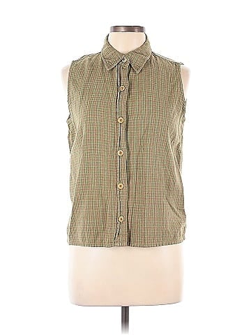 Gap Sleeveless Button-Down Shirt (view 1)