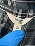 Terra & Sky 100% Viscose Plaid Gray 3/4 Sleeve Button-Down Shirt Size 0X - photo 7