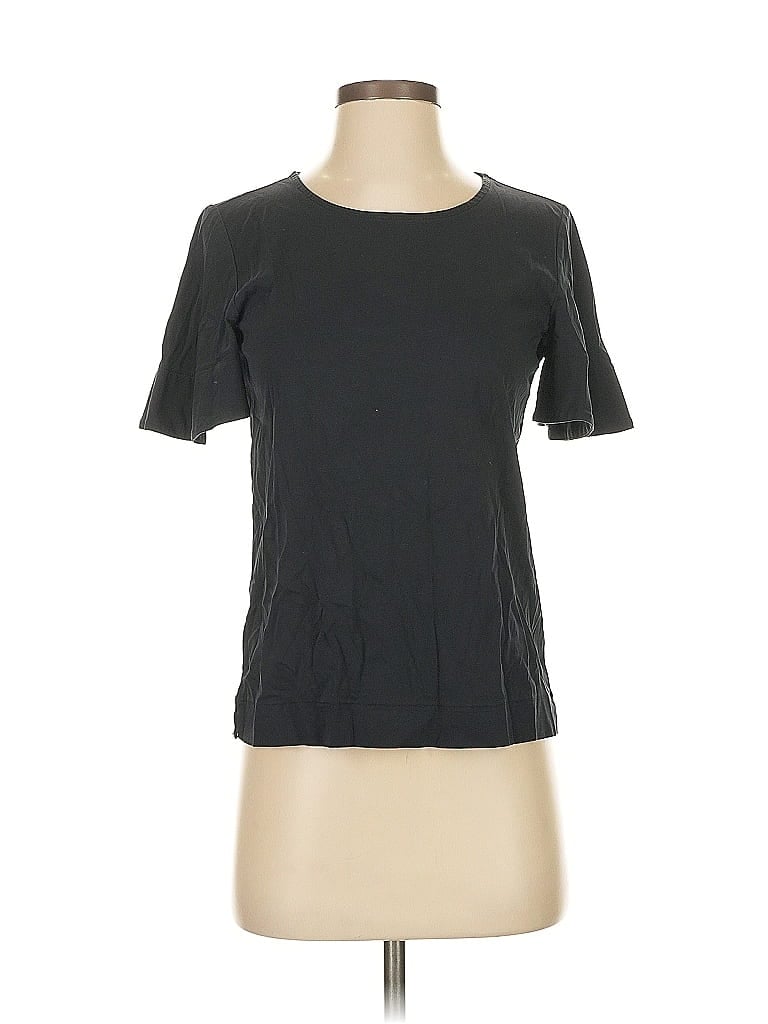 Pre-owned Ann Taylor Short Sleeve T-shirt In Gray