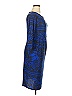 Flirty Pink Graphic Blue Cocktail Dress Size XL - photo 3