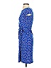 Leota Polka Dots Blue Casual Dress Size XS - photo 4