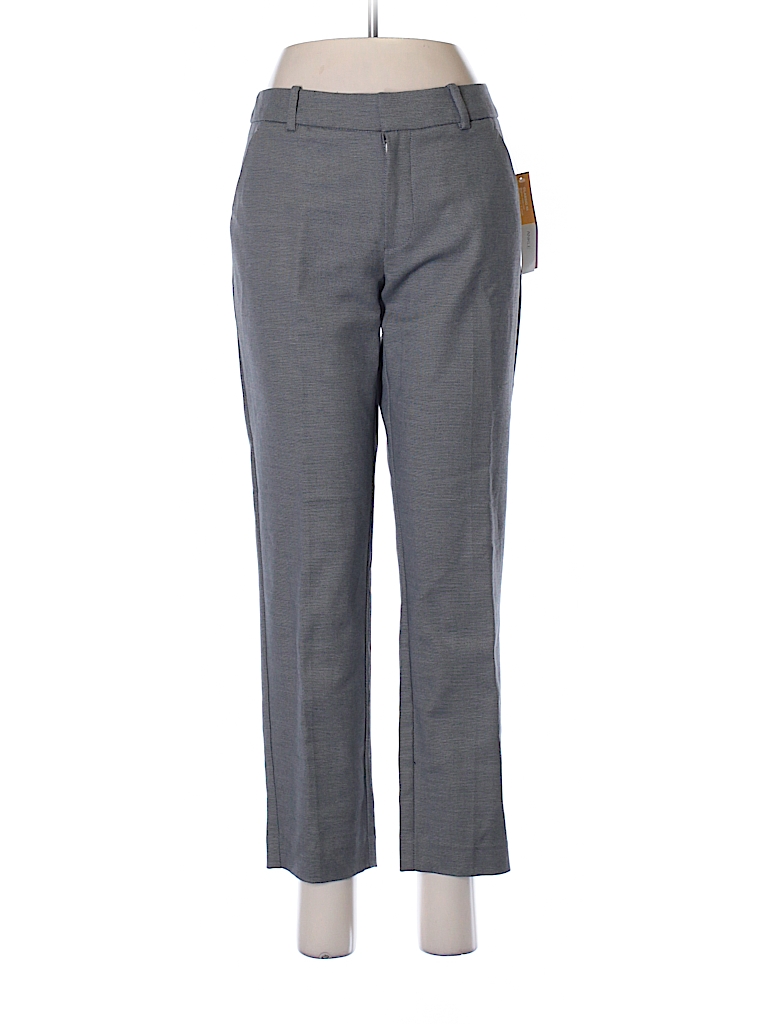 Merona Solid Gray Dress Pants Size 8 - 53% off | thredUP