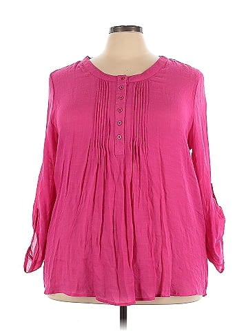 Ashley Stewart 3/4 Sleeve Blouse (view 1)