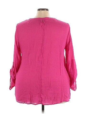 Ashley Stewart 3/4 Sleeve Blouse (view 2)