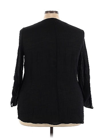 Ashley Stewart 3/4 Sleeve Blouse (view 2)