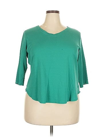 Isaac Mizrahi LIVE! 3/4 Sleeve T-Shirt (view 1)