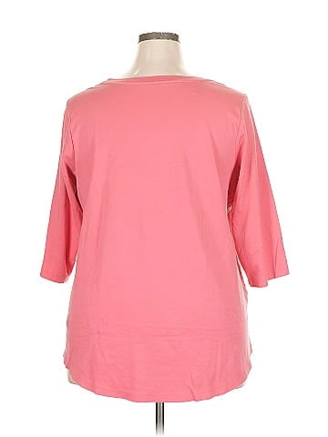 Isaac Mizrahi LIVE! 3/4 Sleeve T-Shirt (view 2)