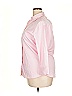 UNITI Pink 3/4 Sleeve Button-Down Shirt Size 2X - photo 4