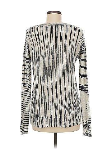 White + Warren Cashmere Pullover Sweater (view 2)