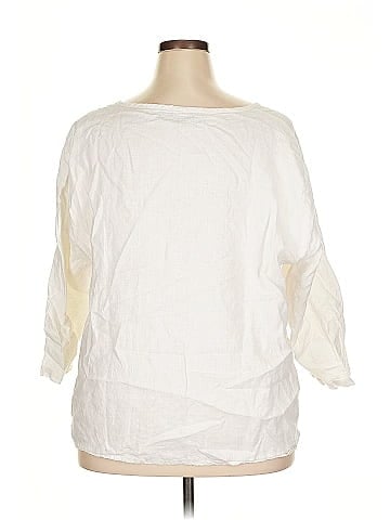 Flax 3/4 Sleeve Top (view 2)