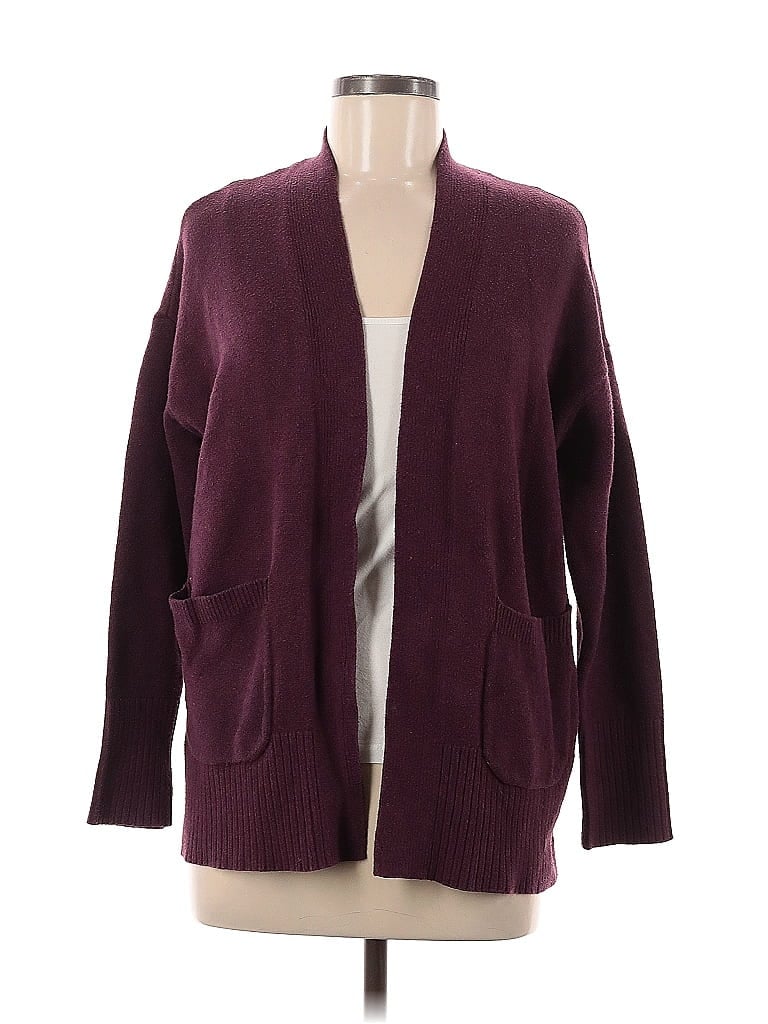 Pre-owned A New Day Cardigan Sweater In Burgundy