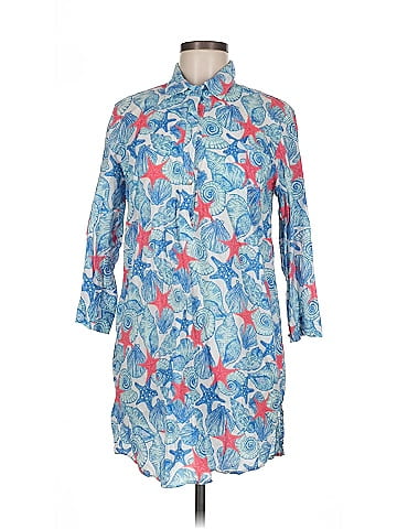 Mud Pie 3/4 Sleeve Button-Down Shirt (view 1)