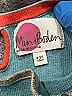 Mini Boden Chevron-herringbone Teal Dress Size 4 - 5 - photo 3