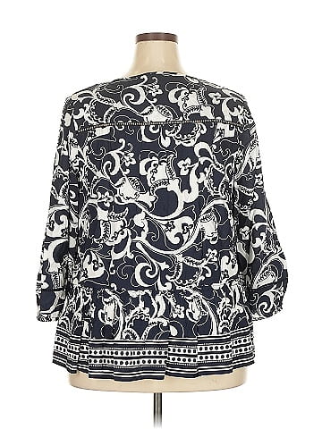 Crown & Ivy 3/4 Sleeve Blouse (view 2)