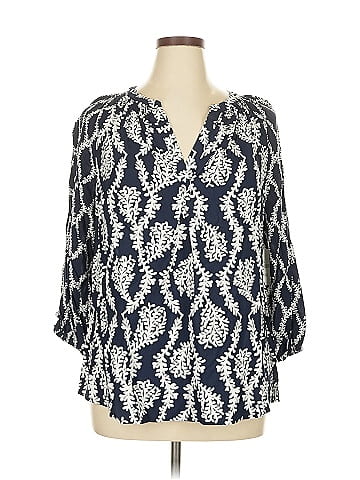 Crown & Ivy 3/4 Sleeve Blouse (view 1)