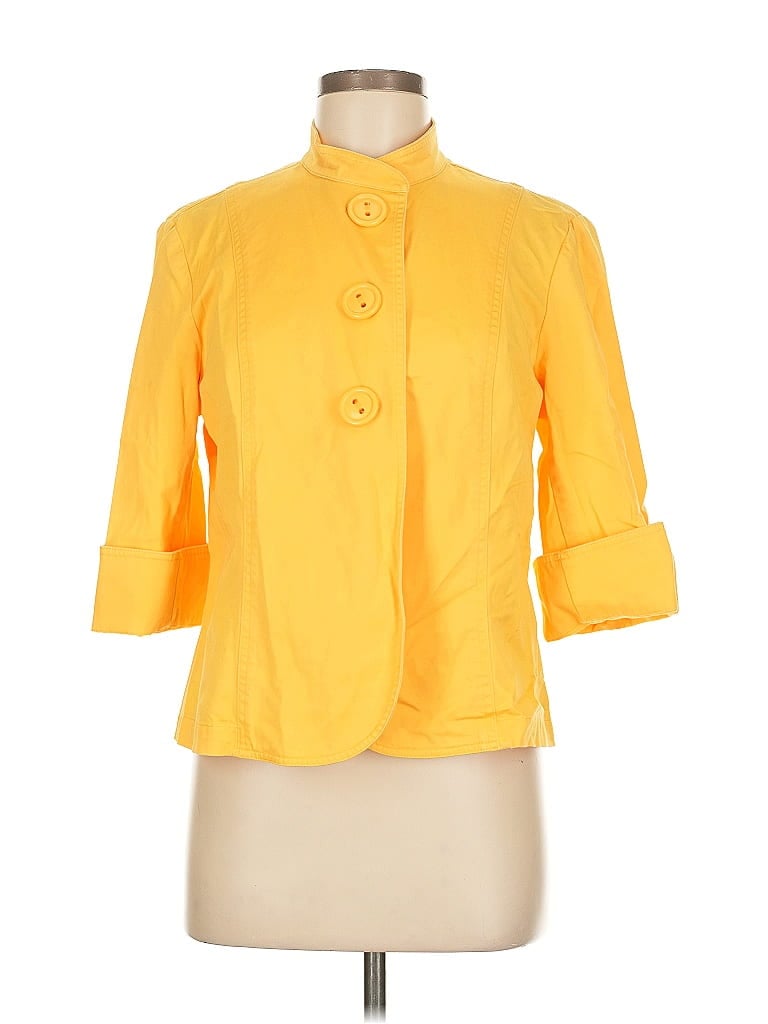 COLDWATER CREEK Pre-owned Jacket In Yellow