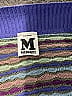 M Missoni Blue Purple Cardigan Size EU (IT) 44 / US 8 - photo 7