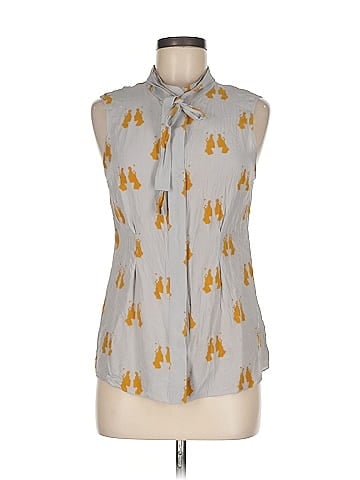 Charlotte by Charlotte Taylor Sleeveless Silk Top (view 1)