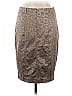 Black Halo Animal Print Brown Casual Skirt Size 8 - photo 2