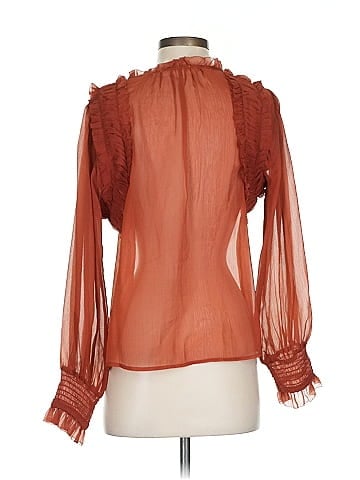 Forever That Girl for Anthropologie 3/4 Sleeve Blouse (view 2)