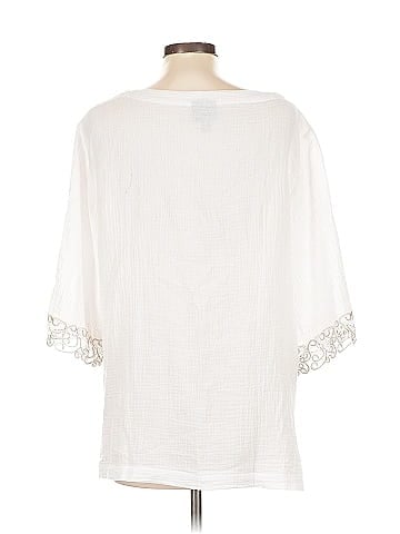 JM Collection 3/4 Sleeve Blouse (view 2)