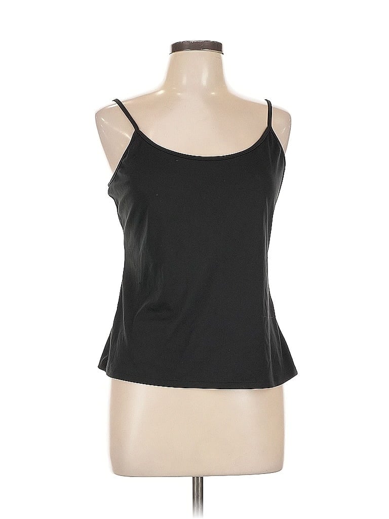 Pre-owned Robert Louis Tank Top Black Strapless Neckline Tops
