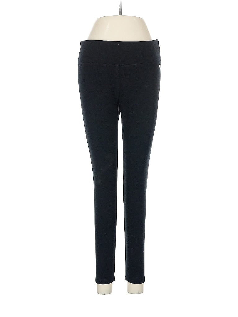 Pre-owned Dkny Sport Active Pants In Black