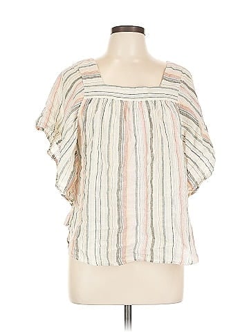 BeachLunchLounge Short Sleeve Blouse (view 1)