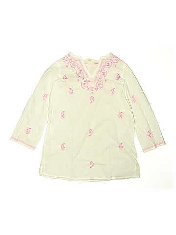 Lands' End 3/4 Sleeve Blouse (view 1)