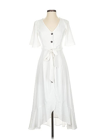 Peach Love Casual Dress (view 1)