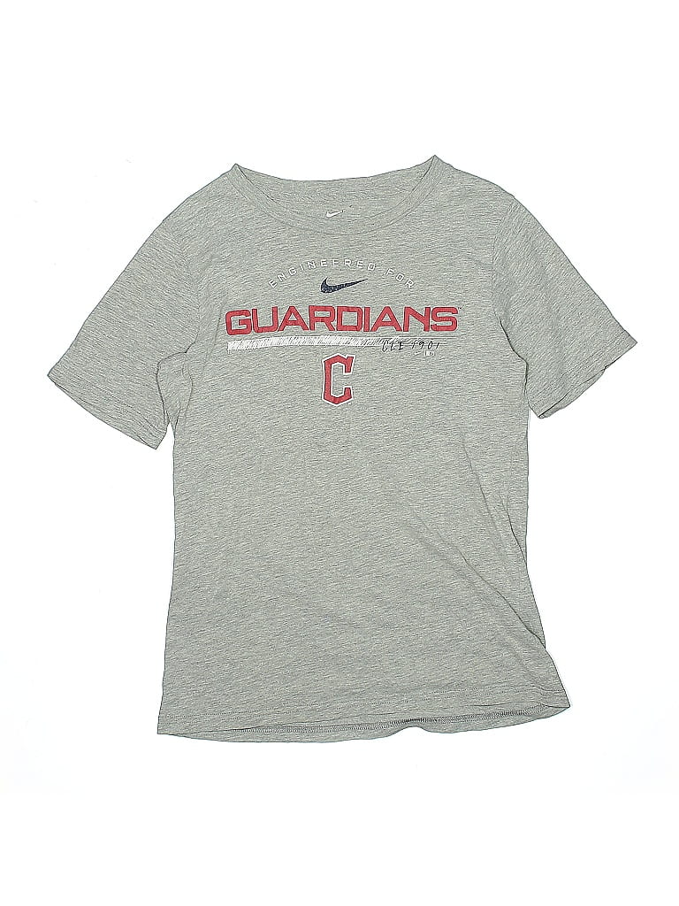 Pre-owned Nike Kids' Short Sleeve T-shirt In Gray