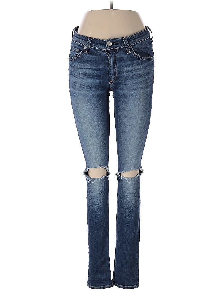 Pre-owned Rag & Bone Jeans In Blue