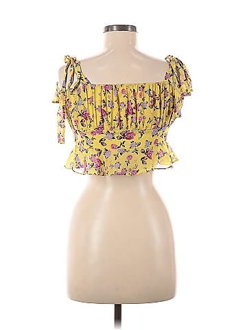 For Love & Lemons Sleeveless Silk Top (view 2)
