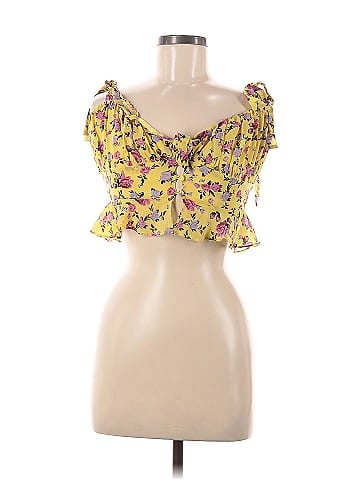 For Love & Lemons Sleeveless Silk Top (view 1)