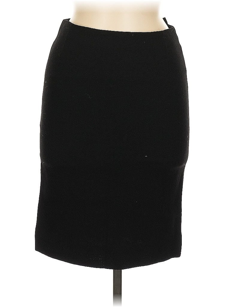 Pre-owned Alexander Mcqueen Wool Skirt In Black