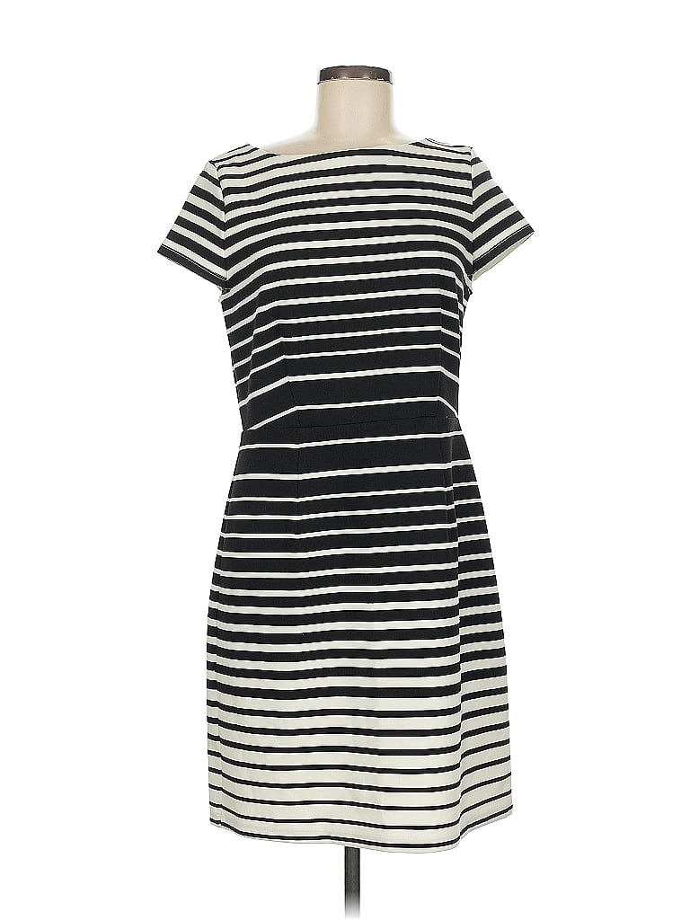 Pre-owned Ann Taylor Loft Outlet Casual Dress In Black